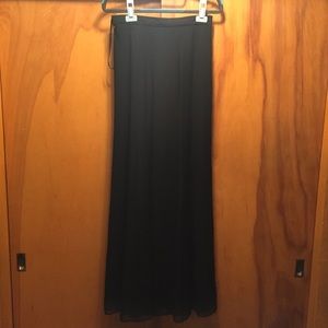 Tadashi Chiffon Formal Maxi Skirt